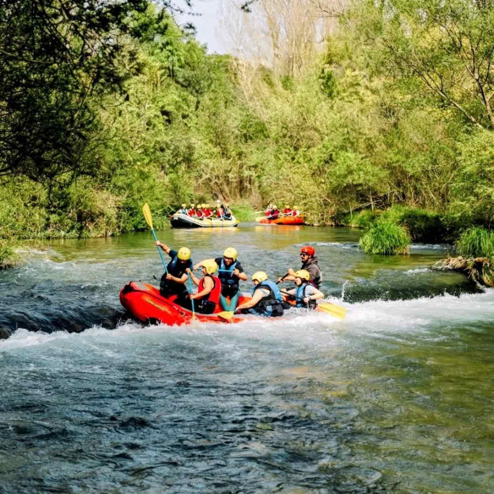 rafting